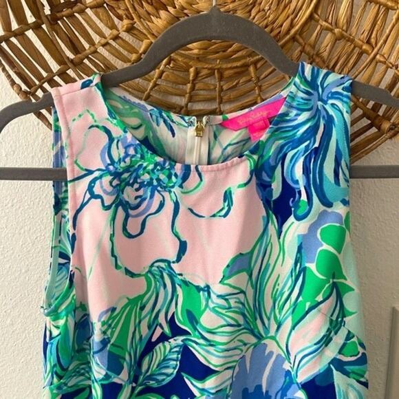 Lilly Pulitzer Floral Sleeveless Blouse - Excellent Condition - Size XXS - Picture 5 of 14